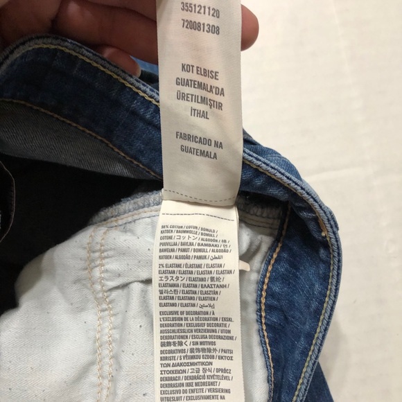 Hollister Distressed Skinny Jeans 0785 - Picture 7 of 10